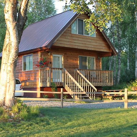 Susitna River Lodging, Riverside Cabins Талкитна Экстерьер фото