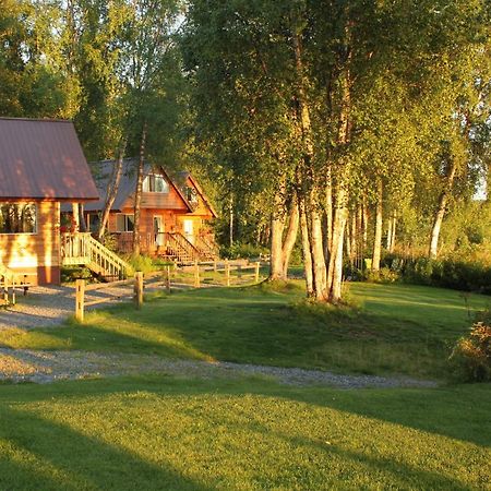 Susitna River Lodging, Riverside Cabins Талкитна Экстерьер фото